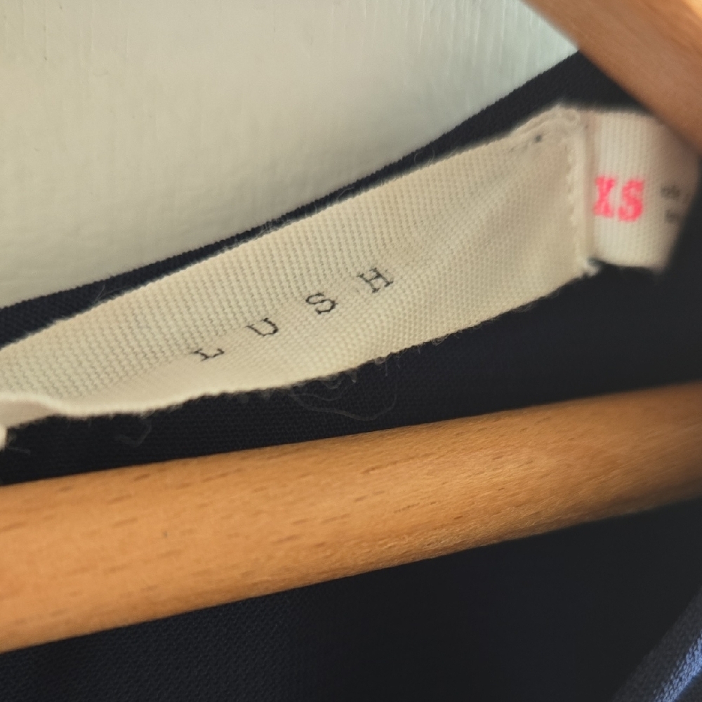 Lush Navy Mini Dress - Picture 2 of 11
